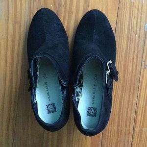 Anne Klein wedge boots